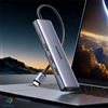 Hub chuyển đổi USB Type-C 5 trong 1 ra HDMI 4K@30Hz, USB 3.0 x 3, Sạc PD 100W Ugreen 15596 cao cấp
