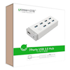 Hub đa năng gồm 7 cổng USB 3.0 Ugreen 20296 kèm sạc điện thoại, máy tính bảng...