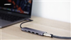 Hub USB Type-C 6 trong 1 ra HDMI 4K@30Hz, USB 3.0, Lan 1Gbps, Sạc PD 100W Ugreen 15598 cao cấp
