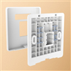 Mặt Wall Plate 1 cổng mạng âm tường Ugreen 80180 cao cấp
