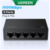Switch chia mạng 5 cổng LAN Gigabit RJ45 10/100/1000Mbps Ugreen 35492EU cao cấp (EU Plug)