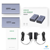 Thiết bị kéo dài tín hiệu HDMI 50m qua cáp Lan Cat6 chính hãng Ugreen 90811EU cao cấp