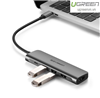 Thiết bị mở rộng USB type-C sang HDMI/ Hub USB 3.0 hỗ trợ sạc cổng USB-C chính hãng Ugreen 50209