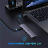 Thiết bị mở rộng USB type-C sang HDMI/ Hub USB 3.0 hỗ trợ sạc cổng USB-C chính hãng Ugreen 50209