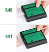 Thiết bị test tín hiệu RJ11, RJ45 dây mạng, dây điện thoại Network Cabe Tester Ugreen 10950 cao cấp