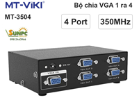 Bộ chia tín hiệu VGA CPU 1 ra 4 MT-VIKI MT-3504