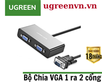 Bộ chuyển mạch VGA 2 vào 1 ra Ugreen 30711 Chính hãng