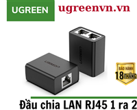 Bộ phân luồng tín hiệu IPTV và LAN RJ45 2 vào 1 chính hãng Ugreen 50923 cao cấp