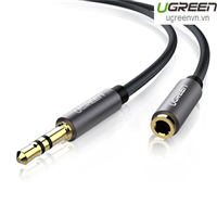 Cáp Audio 3.5mm nối dài 2m chính hãng Ugreen 10594 cao cấp