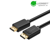 Cáp chuyển đổi Displayport to Displayport dài 5m 2K*4K@30Hz 28AWG Ugreen 10213 cao cấp