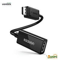 Cáp chuyển đổi Displayport to HDMI hỗ trợ 4K@60Hz chính hãng Ugreen 70694 cao cấp