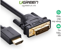 Cáp chuyển đổi HDMI to DVI 24+1 dài 1,5m Ugreen 11150 Cao cấp