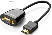 Cáp chuyển đổi HDMI to VGA ( không Audio) Ugreen 40253 cao cấp