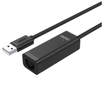 Cáp chuyển đổi USB 2.0 to LAN/RJ45/Ethernet Unitek Y-1468BK - Hàng chính hãng