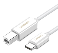 Cáp dữ liệu USB Type-C cho máy in dài 1.5m Ugreen (40417)