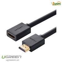 Cáp HDMI nối dài 2M hỗ trợ 4K 2K chính hãng Ugreen 10142