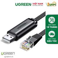 Cáp lập trình Console USB sang RJ45 FTDI dài 3M cho server, switch, hub Cisco Ugreen 60813 cao cấp
