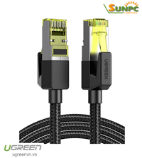 Cáp mạng Cat7 vỏ bọc Nylon dài 2M băng thông 10Gbps 600MHZ Ugreen 80423 cao cấp