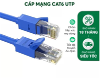 Cáp mạng đúc sẵn Cat6 1m chính hãng Ugreen 11201 cao cấp