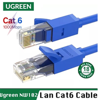 Cáp mạng đúc sẵn Cat6 2m chính hãng Ugreen 11202 cao cấp