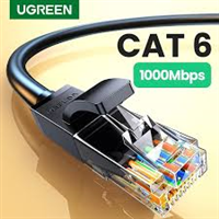 Cáp mạng đúc sẵn Cat6 tròn dài 15m chính hãng Ugreen 20165 cao cấp