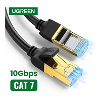 Cáp mạng đúc sẵn Cat7 F/FTP dài 5m tròn Ugreen 11271 cao cấp
