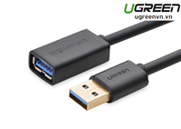 Cáp nối dài USB 3.0 dài 2M âm dương Ugreen 10373 chính hãng