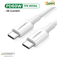 Cáp sạc, dữ liệu USB Type-C to USB Type-C dài 1,5M hỗ trợ PD 60W Ugreen 60519
