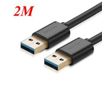 Cáp USB 3.0 hai đầu đực dài 2m chính hãng Ugreen 10371 cao cấp