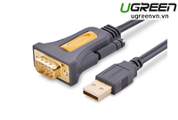 Cáp USB to Com dài 1,5m chính hãng Ugreen 20211 cao cấp