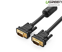 Cáp VGA 3+6C dài 5M cho Màn Hình, Máy Chiếu Chính Hãng Ugreen 11632 Cao Cấp