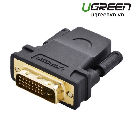 Đầu chuyển đổi DVI 24+1 to HDMI chính hãng Ugreen 20124