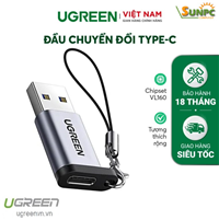 Đầu chuyển đổi USB 3.0 to USB type-C chính hãng Ugreen 50533 cao cấp