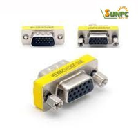 ĐẦU NỐI CÁP VGA 15PIN 3 HÀNG FEMALE-MALE - MALE-FEMALE - MALE - MALE