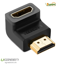 Đầu nối HDMI vuông góc 90 độ Ugreen 20109 (bẻ xuống)