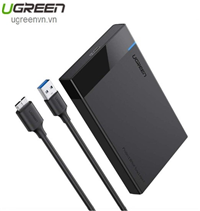 Hộp đựng ổ cứng 2,5 inch USB 3.0 chính hãng Ugreen 30848 cao cấp