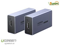 Thiết bị kéo dài tín hiệu HDMI 50m qua cáp Lan Cat6 chính hãng Ugreen 90811EU cao cấp
